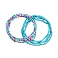 thumbnail image 3 of Cadena de la cintura jinwen 2 uds bohemia en capas para el vientre Rave Holiday Girls Beach Azul Jinwen Cadena de la cintura, 3 of 8