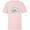Soft Pink, variant on Star Wars Grogu Tap Mandalorian Starfighter - Short Sleeve T-Shirt for Kids - Customized-White