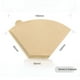 thumbnail image 3 of Papel de Filtro de Café Cónico de Pulpa de Madera Espesa - Forma de Abanico para Una Extracción Uniforme, Compatible con Cafeteras Americanas y de Goteo Manual, Paquete de 100 (40 Mm), 3 of 5