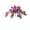 Hot Pink, variant on Artificial Flowers for Outdoors,Faux Petunias Silk Fake Flowers for Outside Planter UV Resistant Realistic Home Garden Porch Decor with Ground Spike for Porch Garden Decor,15.7*25.5 in.