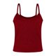 thumbnail image 4 of Camiseta sin mangas de cuello redondo y tirantes finos para mujer - Camiseta ajustada de algodón, camiseta informal sin mangas para combinar en primavera/verano, 4 of 4