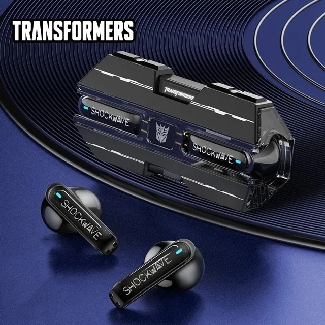 Auriculares Bluetooth Transformers Tws Auriculares estéreo inalámbricos de alta fidelidad Auriculares de baja latencia Auriculares para juegos de música de modo dual Auriculares para niñas Juguete