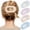 C, variant on AWAYTR French Flat Duckbill Hair Clips, Nonslip Acrylic Lay Flat Claw Clips, Large Round Clamps for Yoga Driving Thin Hair, 4Pcs