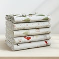 thumbnail image 4 of Great Bay Home 4-Piece 100% Turkish Cotton Flannel Sheet Set, King, Holiday Print, 4 of 6