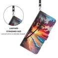 thumbnail image 2 of PU Leather Wallet Case for Samsung Galaxy S26 Ultra with Pattern Design, Built in Kickstand Card Slots Wrist Strap Drop Protective Phone Cover for Samsung Galaxy S26 Ultra, B, 2 of 6