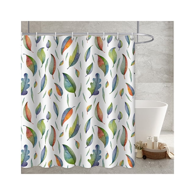 Hi,Fancy Bathroom Showering Curtain Waterproof Polyester Modern Style Bathing Printing Curtains Decoration Drape Household Toilet Type 5