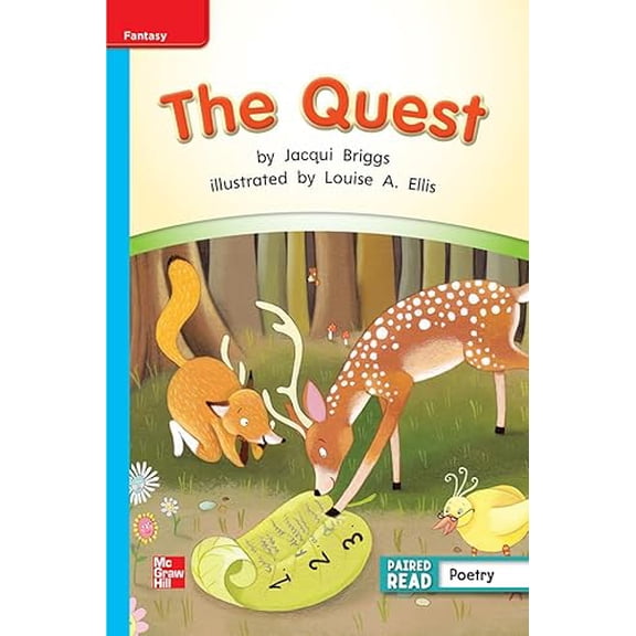 Pre-Owned Reading Wonders Leveled Reader The Quest: On-Level Unit 1 Week 1 Grade 2 (ELEMENTARY CORE READING), 9780021189892, 0021189897, Paperback, 1 edition