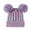 Purple, variant on Baby Girl Hats Knit Baby Winter Hat Cute Baby Beanies for Girls Boys Thick Warm Toddler Hat