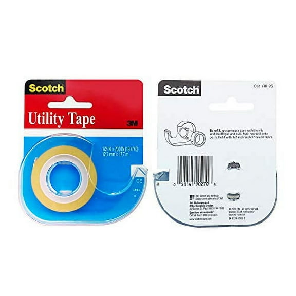 Scotch Utility Tape - Pack of 12