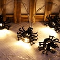thumbnail image 3 of Led De Cadena Para Halloween, Cabeza De Fantasma, Hueso, Araña, Murciélago, Cadena De Luces Led, Festival, Bar, Fiesta En Casa, Decoración, Adorno De Halloween 10 Luces Guardurnaity HA042852-03, 3 of 6