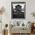 thumbnail image 4 of Historic Framed Print, Richmond Hill Plantation, Chute Building, East of Richmond Hill on Ford Neck Road, Richmond Hill, Bryan County, GA - 9, 17-7/8" x 21-7/8", 4 of 9