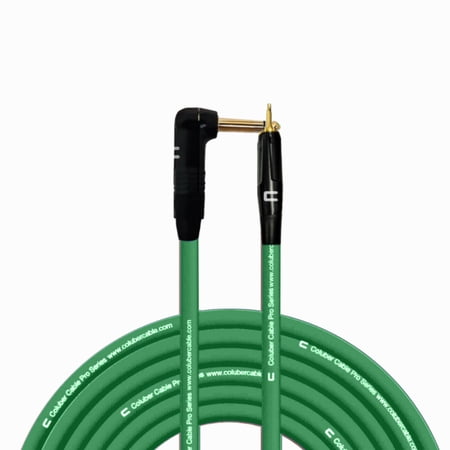 Coluber Cable Right Angle 1/4" TS to 3.5 TS Male - Pro Audio Interface Cable