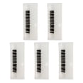 thumbnail image 1 of Hand Washing Scrub Brush White Plastic for Family Use 5Pcs 4.1x1.6in, 1 of 8