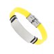 thumbnail image 5 of Ofertas Únicas 1 Pc Pulseras de Silicona Llamativas para Deportes y Fiestas Amarillo, 5 of 6