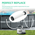 thumbnail image 6 of Pool Sand Filter Pump Hose-11535 Interconnecting Hose Replacement for 16 Inch Sand Filter Pumps & Saltwater Systems, 6 of 7