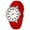 S-GJ-RedWhite, variant on Watches for Women Ultra-Thin Waterproof Nurse Watch with Silicone Band,Military Time Luminous Easy Read Dial Watch Birthday Gift for Women Men