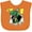 Orange, variant on Inktastic I'm One Dinosaur Boys or Girls Baby Bib