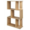 Magshion Modern Wood Bookcase Storage Shelving Stand Bookshelf Furniture Home Decor Office 3 Tier