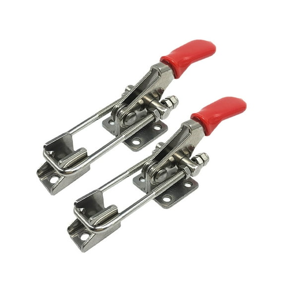 2 Pcs Toggle Latch Adjustable Latch Clamp Easy to Install Latch Clamp Cabinet Door Latch Toggle Clamp Latch Clamp
