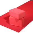thumbnail image 4 of Yoga All-Purpose 1/4-Inch High Density Anti-Tear Exercise Yoga Mat with Carrying Strap - Red, 4 of 4