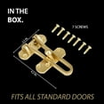 thumbnail image 4 of Mega Handles Security Safety Lock 4.2 inches | Satin Brass, 4 of 5