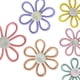 thumbnail image 5 of Decoración de pared de flores de margaritas tejidas, colgante artesanal, decoración de pared de flores hechas a mano, para dormitorio de boda,, 5 of 9