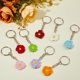 thumbnail image 4 of 16 llaveros de margaritas de 8 colores, llavero de flores de ganchillo hecho a mano, llavero floral, dijes colgantes para bolsos de flores, llaveros, 4 of 7
