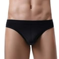 thumbnail image 3 of Summer Code Men's Thong Underwear Elastic Micro Mesh Bikini Briefs, 3 of 7