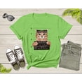 thumbnail image 4 of Funny Sofa Destroyer Cat Kitten Kitty with Sun Glasses Cat Shirt T-Shirt Cat Lover Gift T Shirt for Men Women Kids Boys Girls Tshirt, 4 of 7