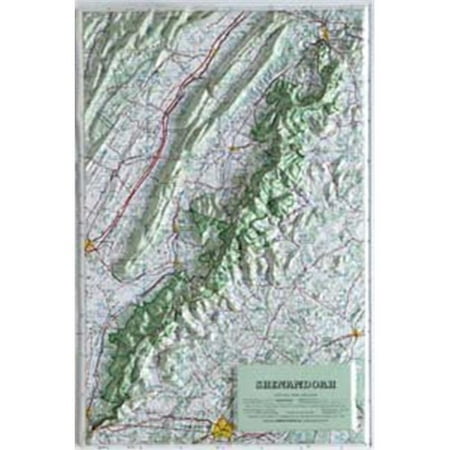 - Hubbard Scientific Raised Relief Map 405 Shenandoah National Park