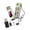 White, variant on Traditional Design Thumb Camera With 270 Degree Rotation And Long Time