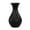 Black, variant on Blueek 2 Pcs Modern Hydroponic Vase Set - Decorative Imitation Ceramic Plastic Vases for Home Flower Arrangements and Water Storage(7.09x4.13x4.13in,White)