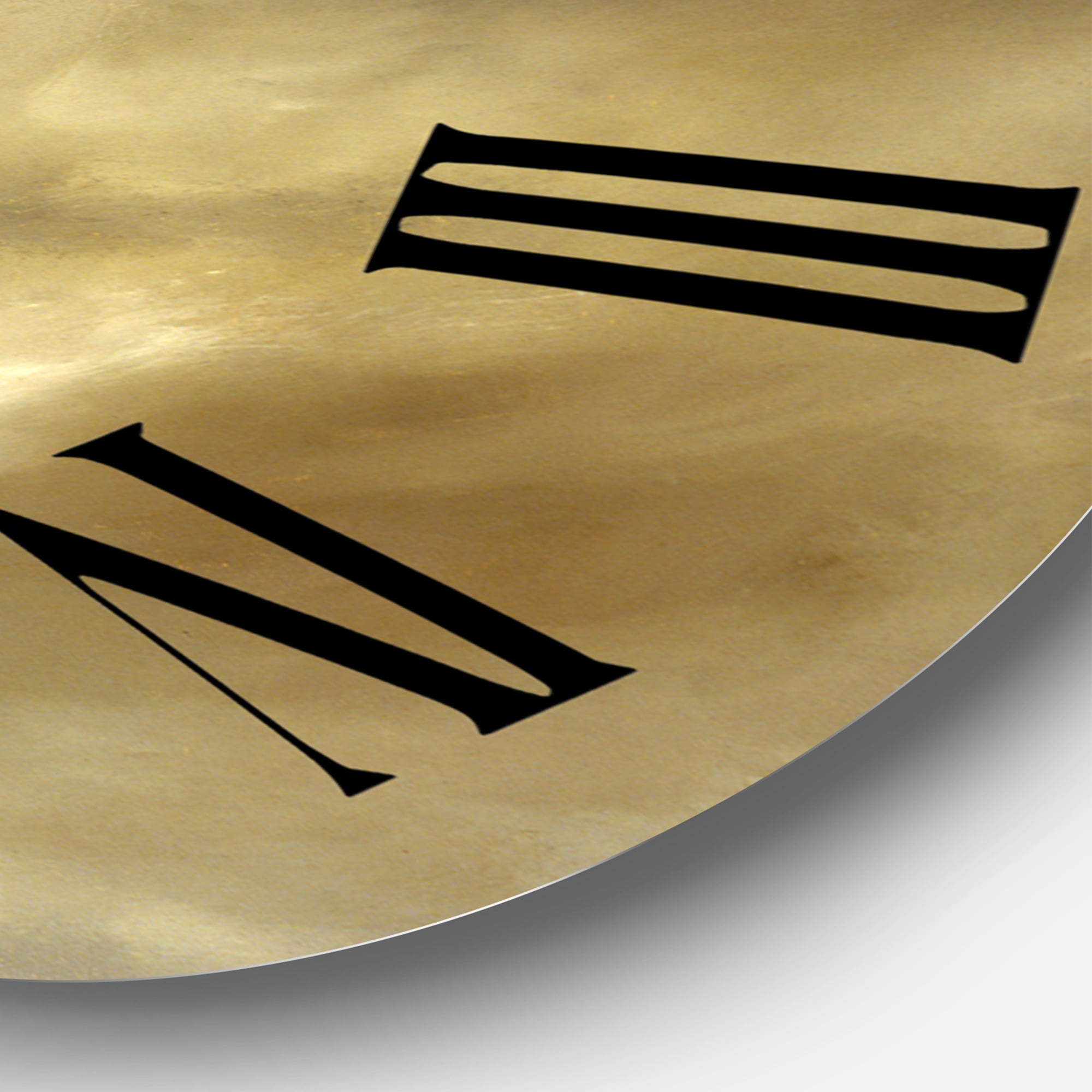 Designart 1 in Farmhouse Wall Clock