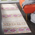 thumbnail image 4 of SAFAVIEH Madison Kandace Abstract Runner Rug, Grey/Ivory, 2'3" x 10', 4 of 10