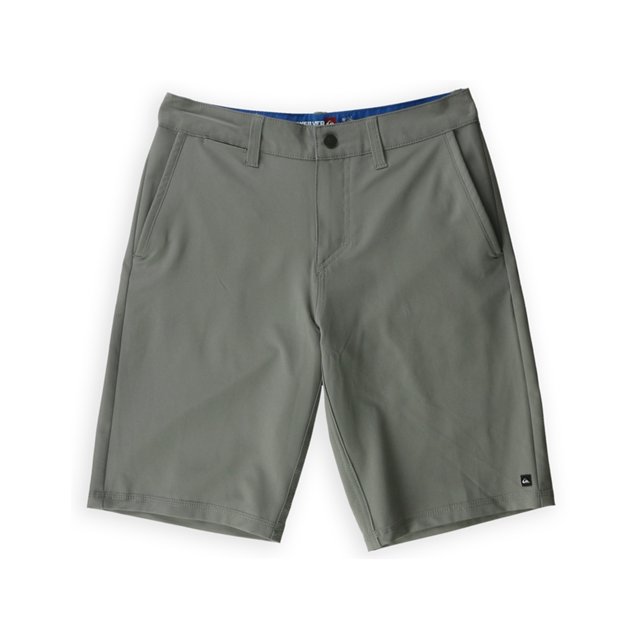 Quiksilver Boys Amphibians Swim Bottom Board Shorts, Gris, 26 Quiksilver Pantalones cortos