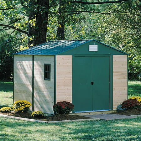 Arrow Glenwood Wood Steel Shed, 10x8