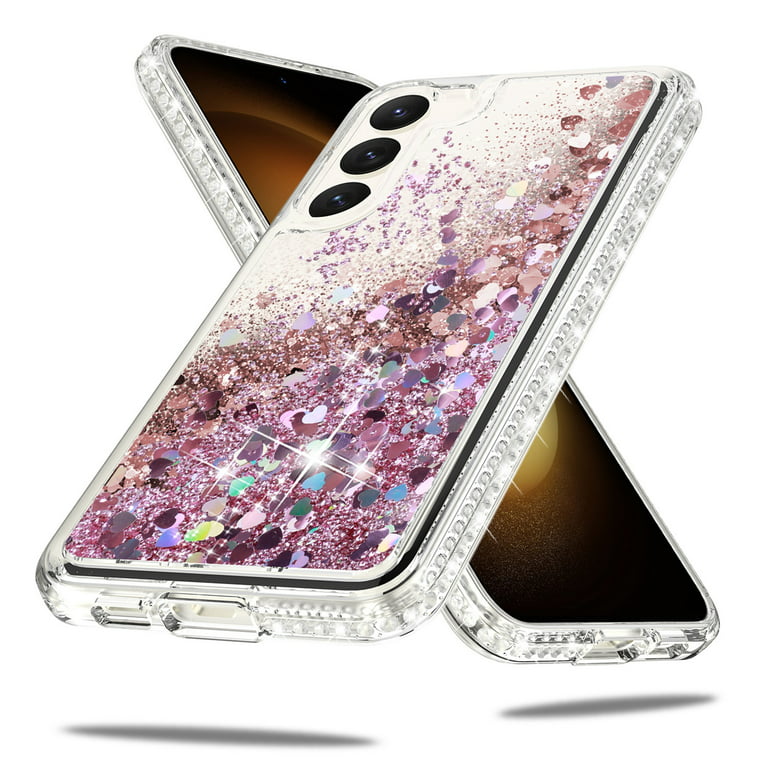  YTanazing Samsung Galaxy S23 Plus Glitter Case, Cute Sparkle  Bling Shiny Diamond Women Girls Cases Rubber Slim Shockproof Drop Phone  Protective Cover for Galaxy S23 Plus (Silver) : Cell Phones 