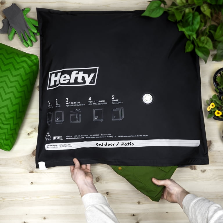 Hefty MAX Shrink-Pak Vacuum Compression Bags, 2-Pack XL photo 2