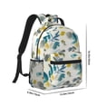 thumbnail image 2 of Salouo Watercolor Leaves Print Laptop Backpack 16.5'' Daypack Carry On Backpack for Men Women Outdoor Bag Laptop Sleeve and Dual for Weekender/Business/Hiking-One Size, 2 of 6