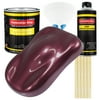 Restoration Shop - Milano Maroon Firemist Acrylic Enamel Auto Paint, Complete Gallon Paint Kit, Single Stage High Gloss