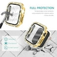 JiaheCover for Bling Apple Watch 45mm Protective Case with Builtin