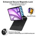 thumbnail image 2 of Funda con teclado BORIYUAN Magic para iPad Air 13 y iPad Pro 12.9, 2 of 8