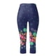 thumbnail image 5 of Pantalones Largos de Yoga Para Mujer Cintura Elástica de Moda Yoga Deporte Pantalones Con Estampado Floral Leggings Pantalones Recortados Odeerbi ODB-4, 5 of 5