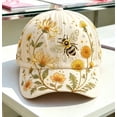 thumbnail image 3 of The Garden Morning 2026 Floral Print Baseball Cap, Lightweight Breathable Casual Sun Hat, Adjustable Hat Outdoor Daily Wear, 3 of 7