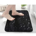 thumbnail image 5 of Stcomart Anti Slips Bath Mat, Soft Absorbent Bathroom Rug, 16"x24", Black, 5 of 5