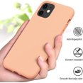 thumbnail image 3 of Funda de silicona compatible con iPhone 11 de 6,1 pulgadas (2019), protección de cuerpo completo de goma de gel, funda a prueba de golpes, funda de protección contra caídas oso de fresa  Electrónica, 3 of 6
