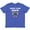 Vintage Royal Blue, variant on Inktastic Candy Cane Crew Youth T-Shirt