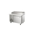 thumbnail image 6 of Norpole 13.8 cu. ft. Single Door Commercial Pizza Prep Freezerless Refrigerator in Stainless Steel in Stainless Steel, 6 of 7