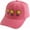 Hot Pink, variant on Baseball Hat for Toddler Girls Ages 2-8, Cute Embroidered Adjustable Vintage Washed Kids Baseball Cap