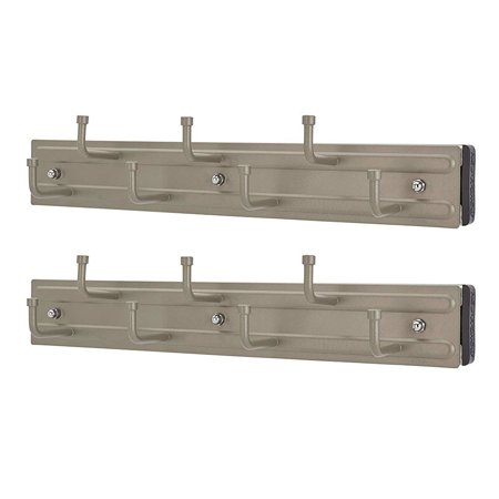Rev A Shelf Belt Scarf Organizer Holder Side Mounted Pullout for Closet, Nickel